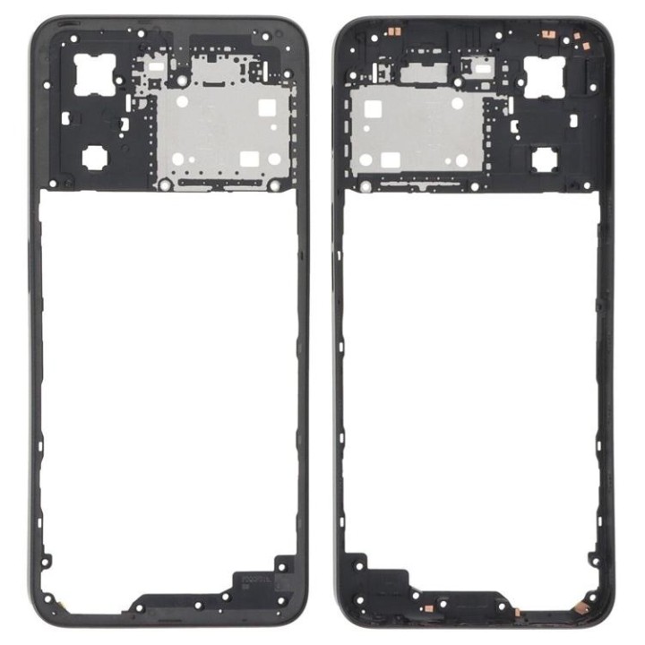 COVER CENTRALE B PER OPPO A57 4G (CPH2387) NERO ORIGINALE
