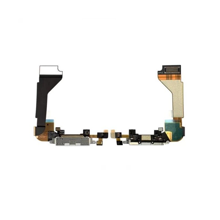 CAVO FLAT DI RICARICA PER APPLE IPHONE 4G COLORE BIANCO