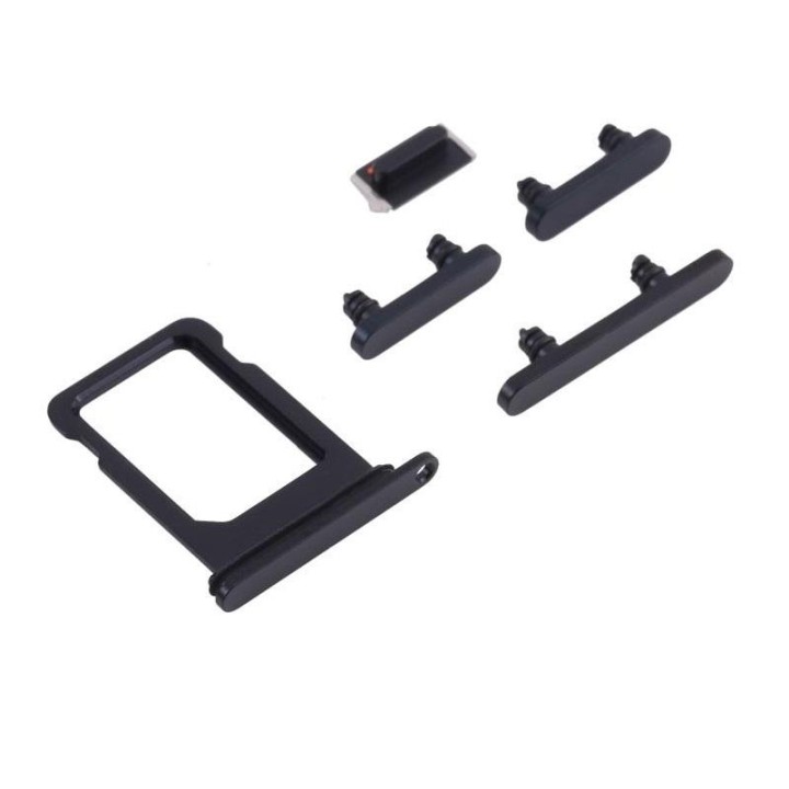 SET 4 PEZZI PORTA-SIM + TASTI VOLUME + TASTI POWER E TASTO VIBRAZIONE.