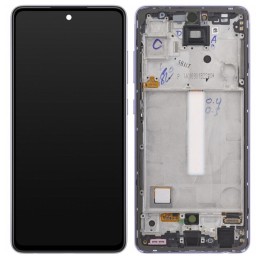 TOUCHSCREEN + DISPLAY LCD DISPLAY COMPLETO + FRAME PER SAMSUNG GALAXY.
