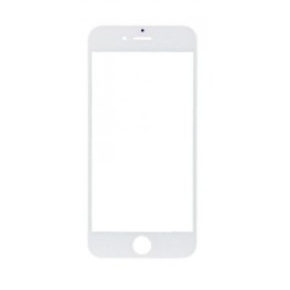 VETRO PER APPLE IPHONE 6G PLUS 5.5 BIANCO ORIGINALE