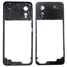COVER CENTRALE B PER OPPO A38 (CPH2579) / A18 (CPH2591) NERO ORIGINALE