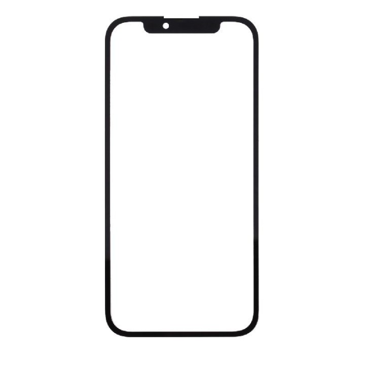 VETRO + OCA PER APPLE IPHONE 13 / 13 PRO 6.1 NERO