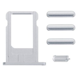 SET 4 PEZZI PORTA-SIM + TASTI VOLUME + TASTI POWER E TASTO VIBRAZIONE.