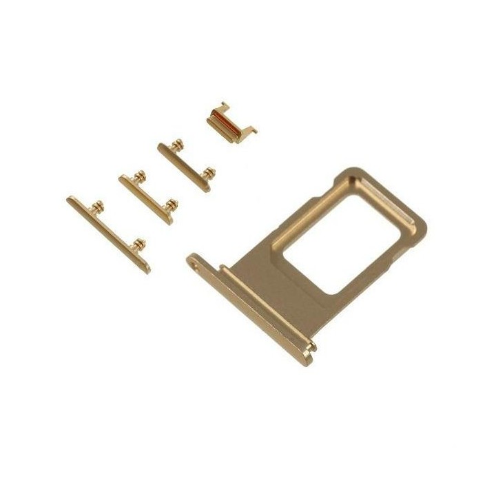 SET 4 PEZZI PORTA-SIM + TASTI VOLUME + TASTI POWER E TASTO VIBRAZIONE.
