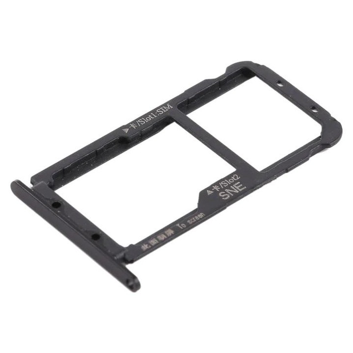 SIM TRAY PER HUAWEI MATE 20 LITE / MAIMANG 7 SNE-LX1 SNE-L21 NERO