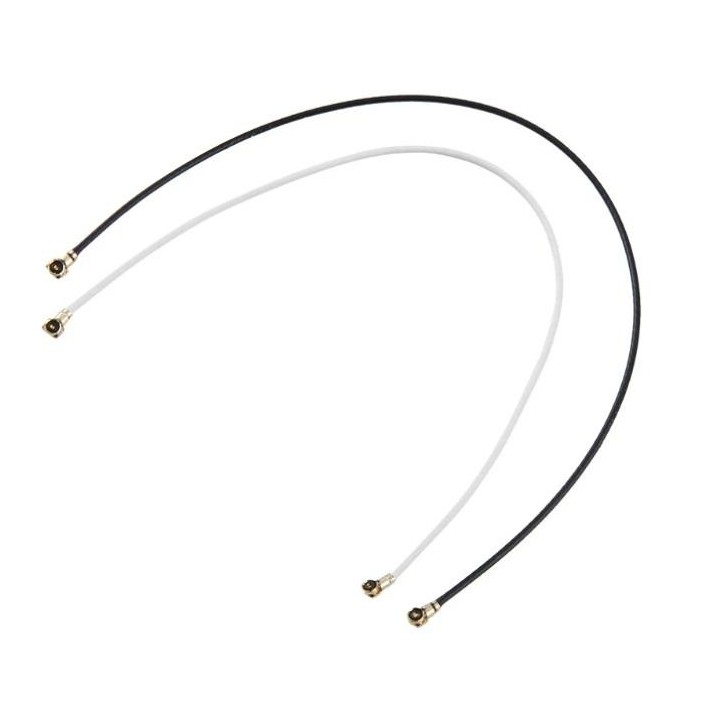 SET 2 ANTENNA PER SAMSUNG GALAXY A53 5G A536B (NERO 131MM / BIANCO 12.