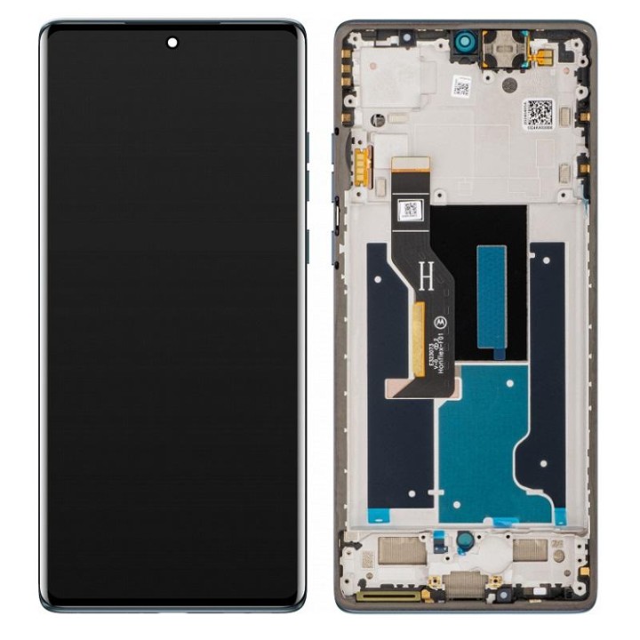 DISPLAY AMOLED + TOUCHSCREEN DISPLAY COMPLETO + FRAME PER MOTOROLA ED.