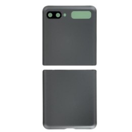 SET 2 PEZZI COVER POSTERIORE PER SAMSUNG GALAXY Z FLIP 5G F707B GRIGI.