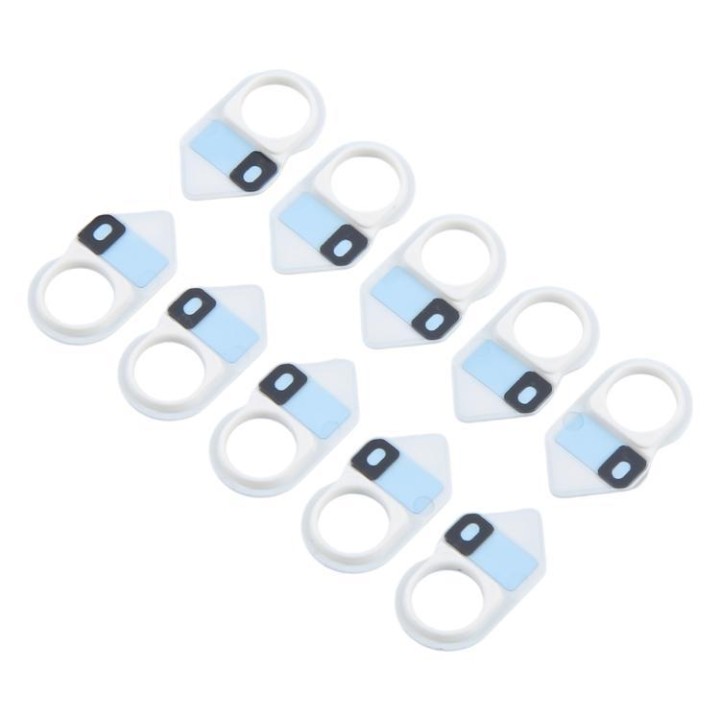 SET 10 PEZZI SCHERMO ANTIPOLVERE PER MICROFONO POSTERIORE PER APPLE I.