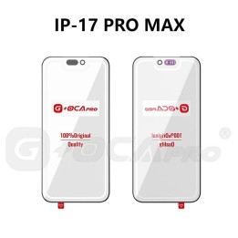G+ PRO VETRO + OCA PER APPLE IPHONE 17 PRO MAX 6.9 NERO
