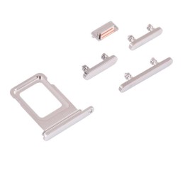 SET 4 PEZZI PORTA-SIM + TASTI VOLUME + TASTI POWER E TASTO VIBRAZIONE.