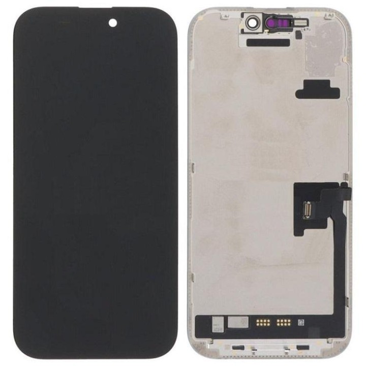 TOUCHSCREEN + DISPLAY OLED DISPLAY COMPLETO PER APPLE IPHONE 16 PRO 6.