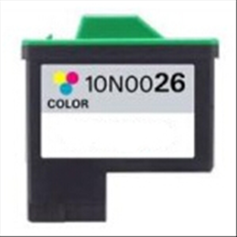 10N0026 Cartuccia rigenerata per LEXMARK 26 colori 640pag.