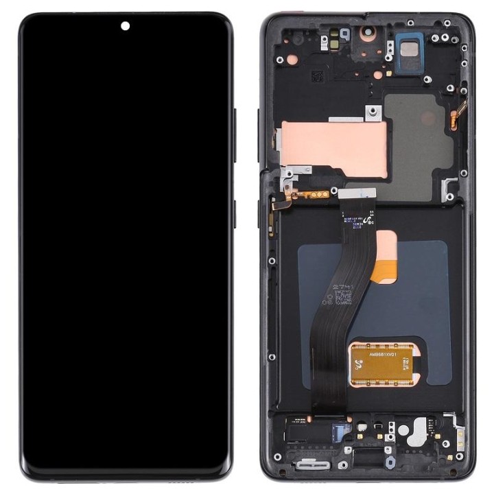 DISPLAY LCD + TOUCHSCREEN DISPLAY COMPLETO + FRAME PER SAMSUNG GALAXY.