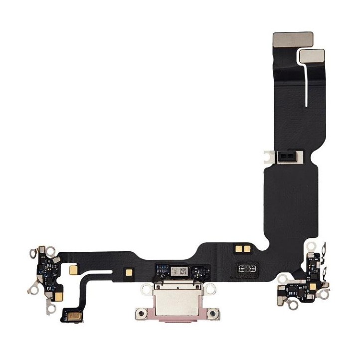FLEX DI RICARICA PER APPLE IPHONE 15 PLUS 6.7 ROSA ORIGINALE