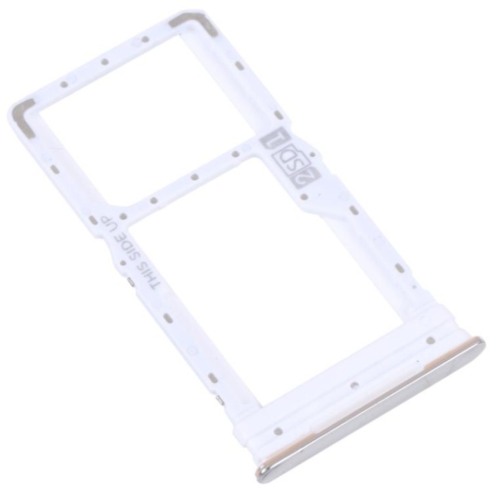 DUAL SIM TRAY PER MOTOROLA MOTO G82 (XT2225-1) / MOTO G71S BIANCO
