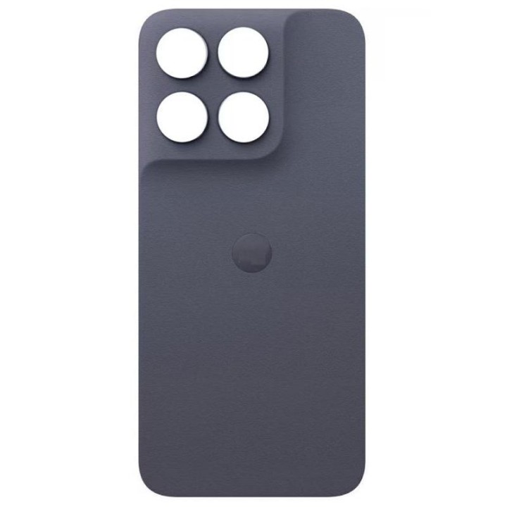 COVER POSTERIORE PER MOTOROLA MOTO G67 (XT2621-2) NERO ORIGINALE