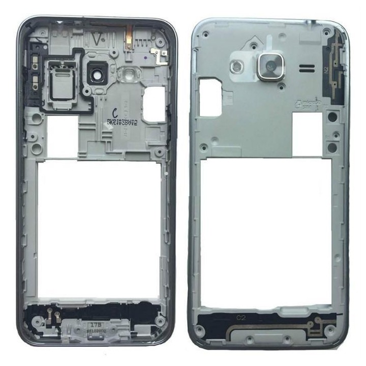 COVER CENTRALE B PER SAMSUNG GALAXY J3(2016) J320F NERO