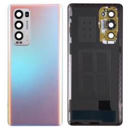 COVER POSTERIORE (CN VERSION) PER OPPO FIND X3 NEO (CPH2207) ARGENTO..