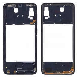 COVER CENTRALE B PER SAMSUNG GALAXY A20 A205F NERO