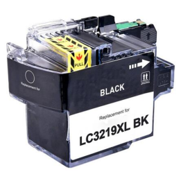 Cartuccia compatibile per Brother LC-3219 nero 3000pag.con chip aggio.