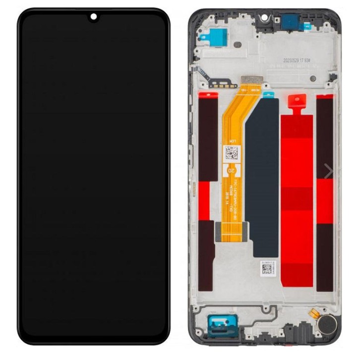 DISPLAY LCD + TOUCHSCREEN DISPLAY COMPLETO + FRAME PER REALME NOTE 70.