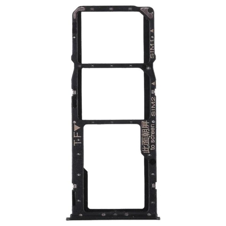 SIM TRAY PER HUAWEI ENJOY 8 PLUS / Y9 2018 NERO