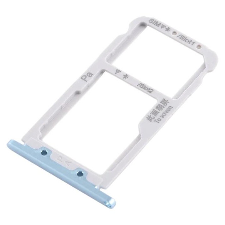 SIM TRAY PER HUAWEI NOVA 3 PAR-LX1 PAR-LX9 BLU