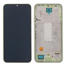 TOUCHSCREEN + DISPLAY LCD DISPLAY COMPLETO + FRAME PER SAMSUNG GALAXY.