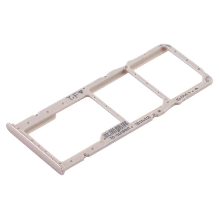 SIM TRAY PER HUAWEI ENJOY 8 PLUS / Y9 2018 ORO