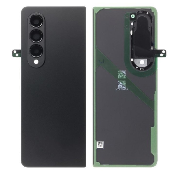 COVER POSTERIORE PER SAMSUNG GALAXY Z FOLD4 5G F936B NERO