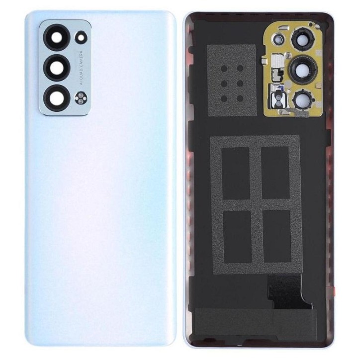 COVER POSTERIORE PER OPPO RENO6 PRO 5G (SNAPDRAGON) (CPH2247) BLU ORI.