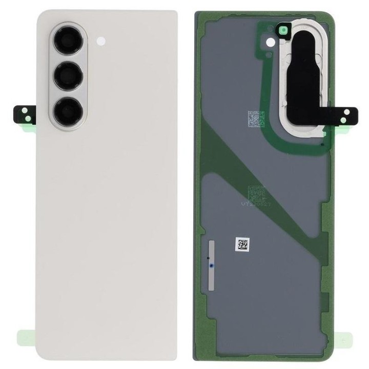 COVER POSTERIORE PER SAMSUNG GALAXY Z FOLD5 5G F946B CREMA / BIANCO