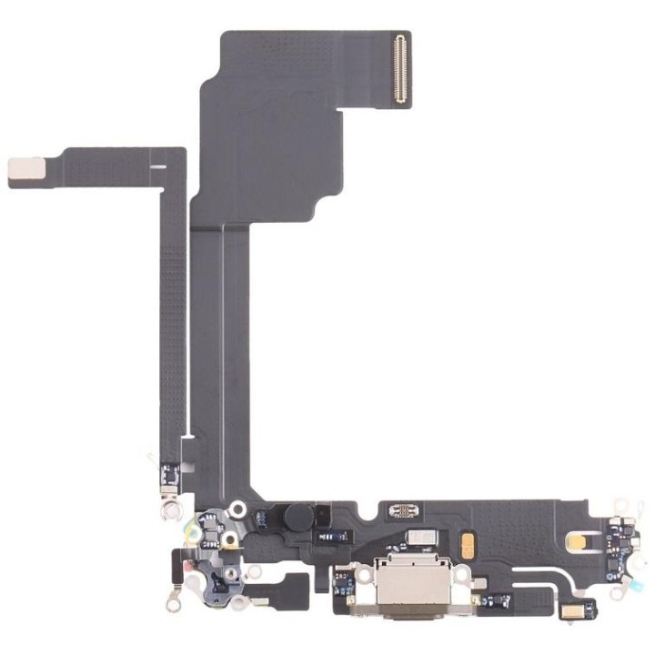 FLEX DI RICARICA PER APPLE IPHONE 15 PRO MAX 6.7 TITANIO NATURALE ORI.