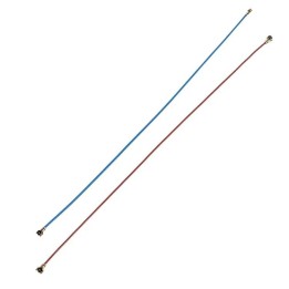 SET 2 ANTENNA PER SAMSUNG GALAXY A33 5G A336B (ROSSO 117MM / BLU 117M.