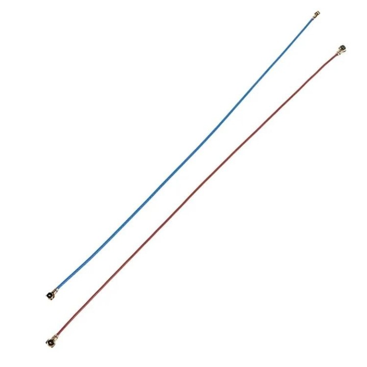 SET 2 ANTENNA PER SAMSUNG GALAXY A33 5G A336B (ROSSO 117MM / BLU 117M.