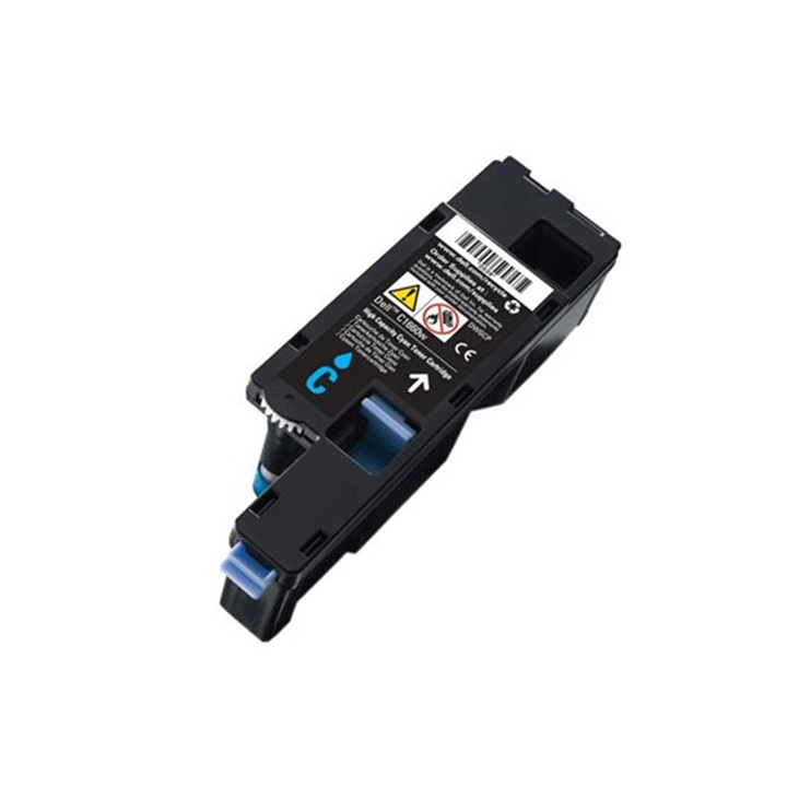 Toner per Dell C1660W 593-11129 ciano 1000pag.