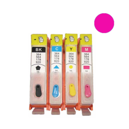 Cartuccia ricaricabile vuota per HP 920 CD973AE magenta con chip auto.