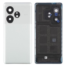 COVER POSTERIORE PER REALME GT6 (RMX3851) ARGENTO ORIGINALE