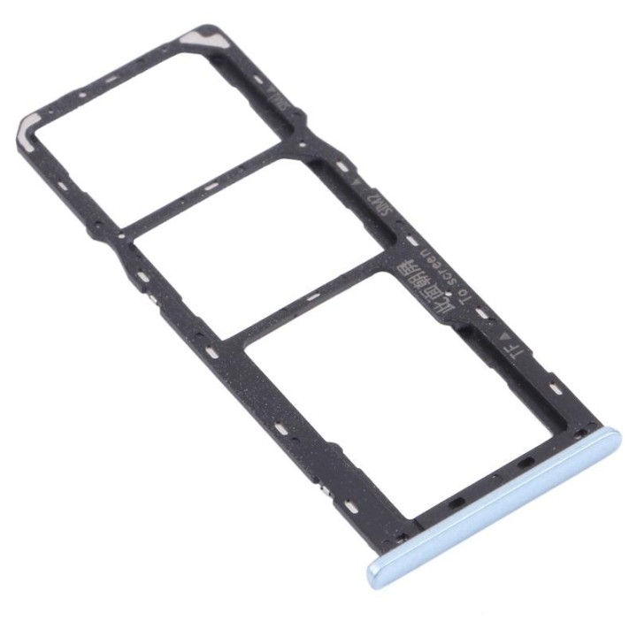DUAL SIM TRAY PER OPPO A15 BLU