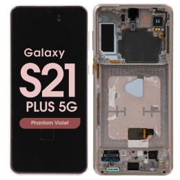 TOUCHSCREEN + DISPLAY LCD DISPLAY COMPLETO + FRAME PER SAMSUNG GALAXY.