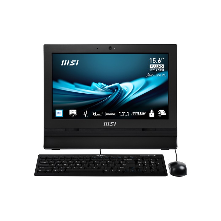 MSI PC AIO 15,6" TOUCH BLACK Intel N100 8GB 256GB SSD FREEDOS