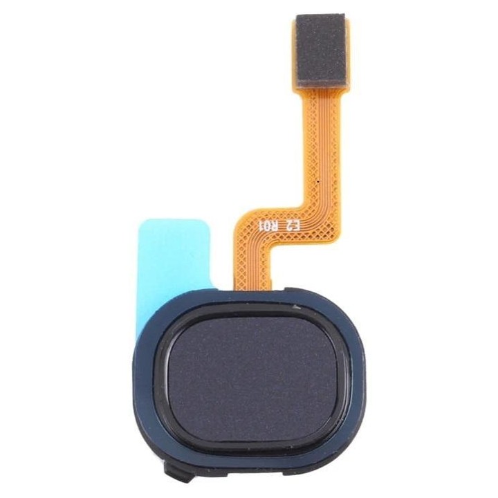 TASTO HOME + IMPRONTE FLEX COMPLETO PER SAMSUNG GALAXY A21s A217F NERO
