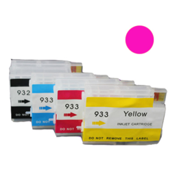 Cartuccia ricaricabile vuota per HP 933XL CN055AE magenta con chip ag.