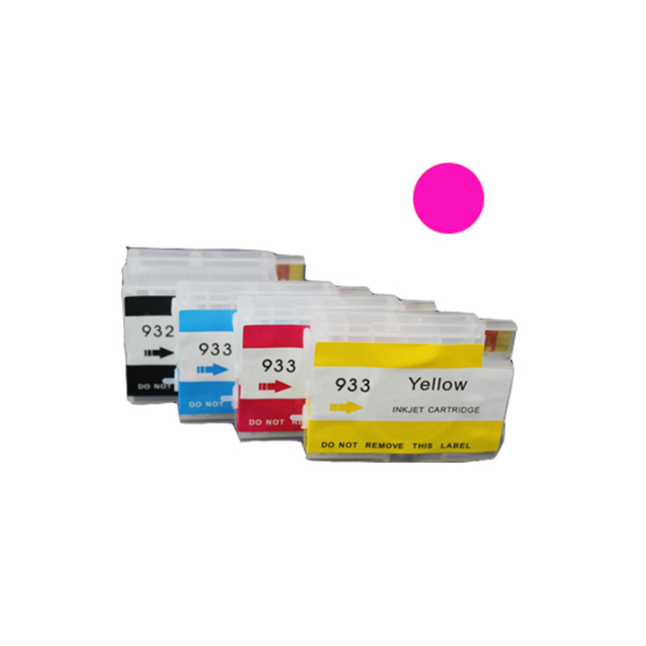Cartuccia ricaricabile vuota per HP 933XL CN055AE magenta con chip ag.