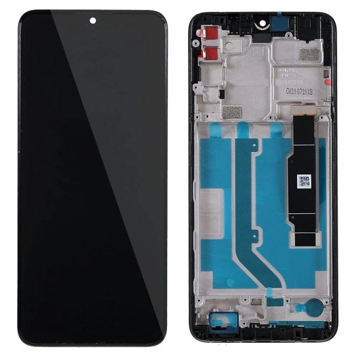TOUCHSCREEN + DISPLAY LCD DISPLAY COMPLETO + FRAME PER TCL 20 SE T671.