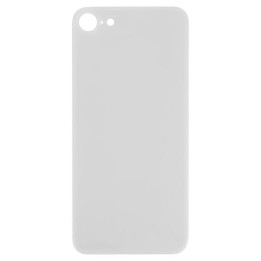 COVER POSTERIORE DI VETRO (BIG HOLE) PER APPLE IPHONE 8G 4.7 BIANCO