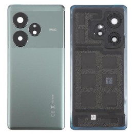COVER POSTERIORE PER REALME GT6 (RMX3851) VERDE ORIGINALE