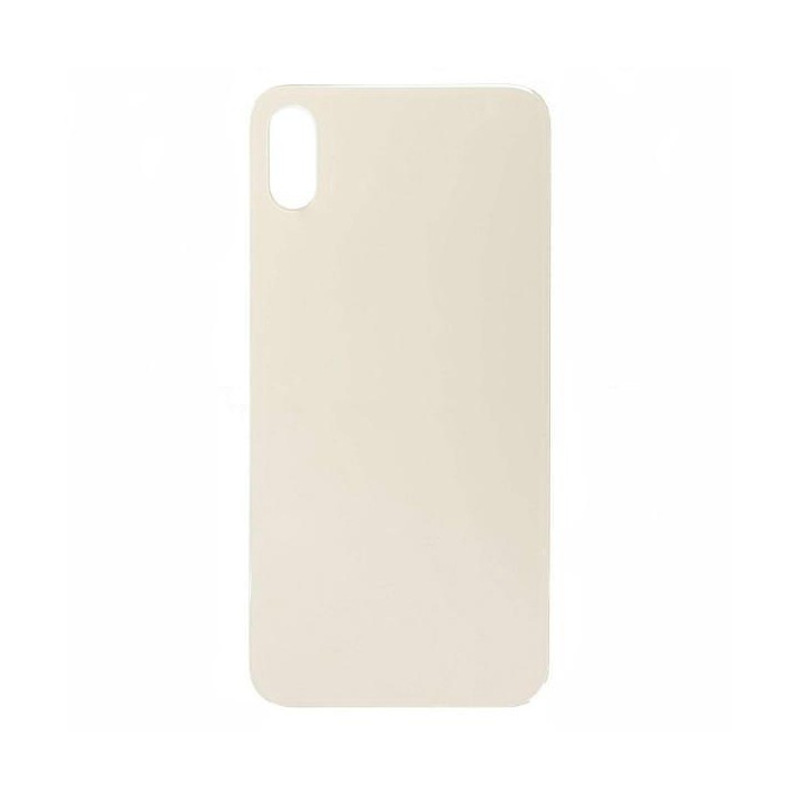 COVER POSTERIORE DI VETRO (BIG HOLE) PER APPLE IPHONE XS MAX 6.5 ORO